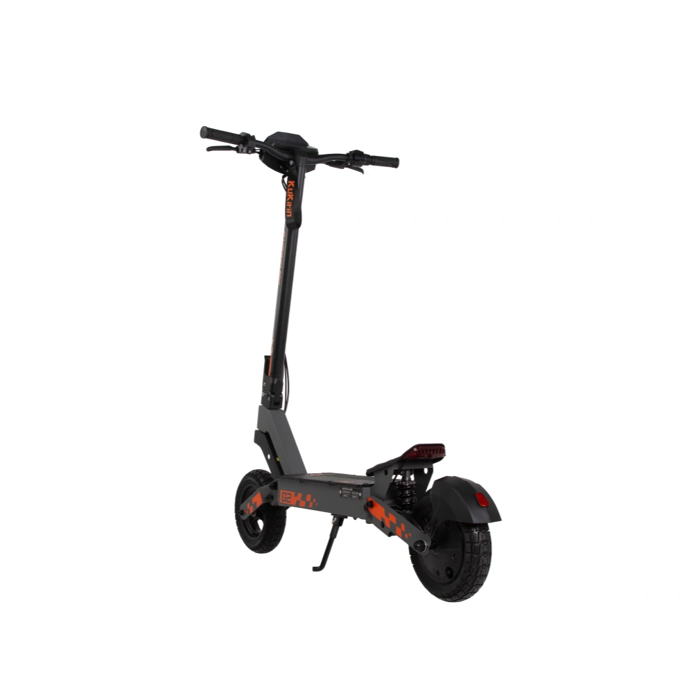 KuKirin G2 electric scooter in sleek black design with stylish details and sturdy tires.