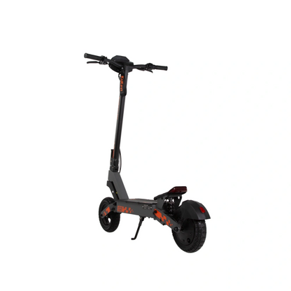 KuKirin G2 electric scooter in sleek black design with stylish details and sturdy tires.